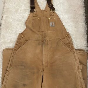 Mens insulated carhartt overalls